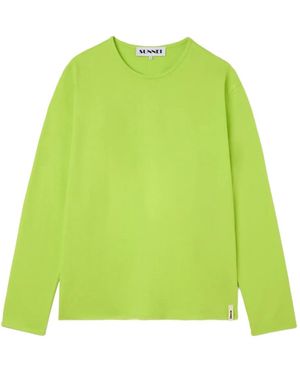 Sunnei T-Shirt aus Baumwolle - Grün