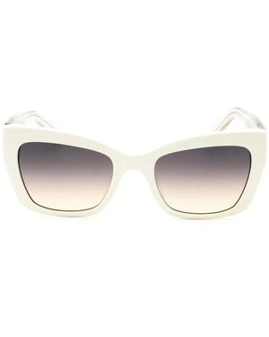 Kate Spade Lunettes De Soleil Valeria À Monture Papillon - White