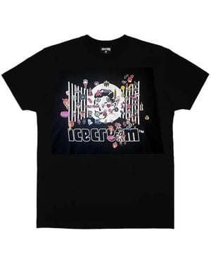ICECREAM Graphic-Print T-Shirt - Black