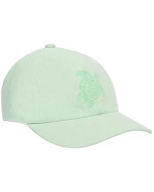 Vilebrequin Turtle Mineral-Dye Baseball Cap - Green