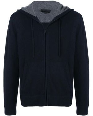 Vince Kapuzenjacke Aus Kaschmir - Blau