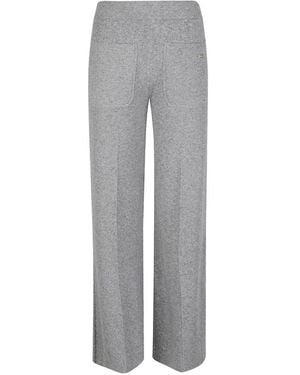 Victoria Beckham Pantalon Alina À Coupe Droite - Grey