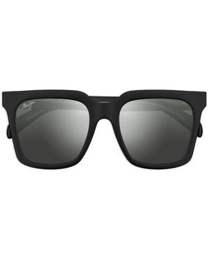 Maui Jim Rooftops Square-Frame Sunglasses - Black
