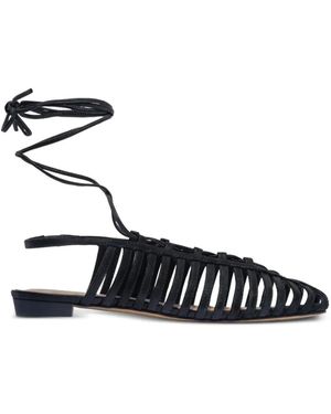 Bernardo Sandalias Geneva con tiras cruzadas - Blanco