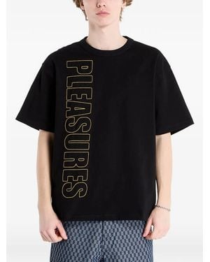 Pleasures Outline Heavyweight T-Shirt - Black