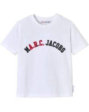 Marc Jacobs Logo-Lettering T-Shirt - White
