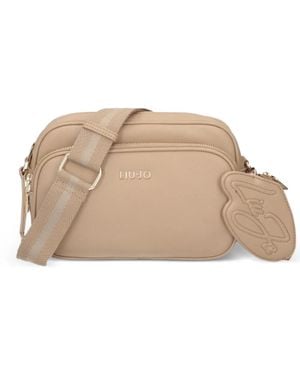 Liu Jo Crossover Crossbody Bag - Natural