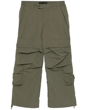 JG1 Pantalon À Taille Ceinturée - Green