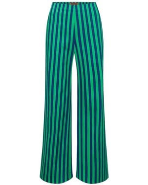 Simon Miller Pantalon Rayé Pia - Green