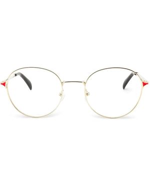 Tous Lunettes De Vue À Monture Ronde - Blanc