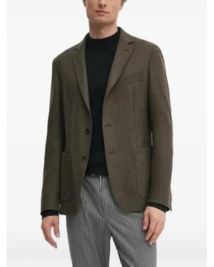 Joop! Davide High-Neck Wool Jumper - Black