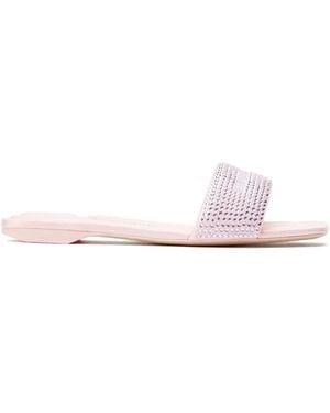 Alexander Wang Crystal-Embellished Sandals - Pink