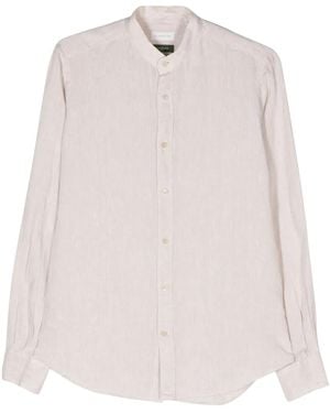 Glanshirt Camisa con cuello mao - Rosa
