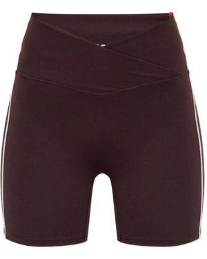 P.E Nation Clarity Crossover Shorts - Purple