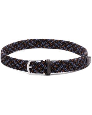 Anderson's Veelkleurige Riem - Zwart