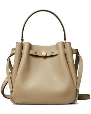 Tory Burch Romy Bucket Bag - Natural