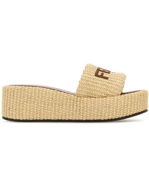 Fendi Sunshine スリッポン - ナチュラル