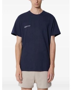 PANGAIA T-Shirt À Imprimé Graphique - Blue