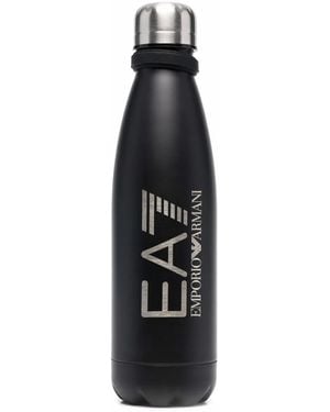 EA7 Gourde À Logo Imprimé - Noir