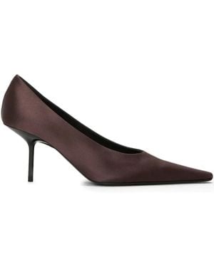 Victoria Beckham 75Mm Pointed-Toe Court Shoes - Brown