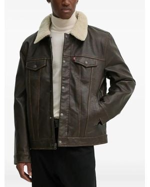 Levi's Chaqueta con detalle del logo - Negro