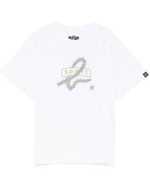 SPORT b. by agnès b. Flower Arch T-Shirt - White