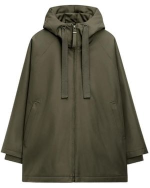 G Lab Pure Hooded Raglan-Sleeve Jacket - Green