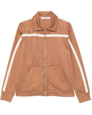Etudes Studio Stripe Zip Sweatshirt - Natural