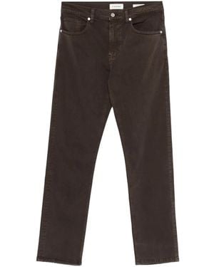 FRAME Modern Straight Trousers - Grey