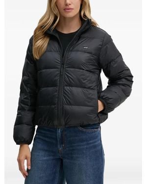 Levi's Polly Packable Quilted Logo-Patch Jacket - Black