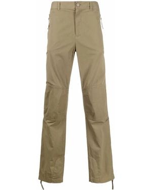 Helmut Lang Zip-Pocket Straight-Leg Trousers - Natural