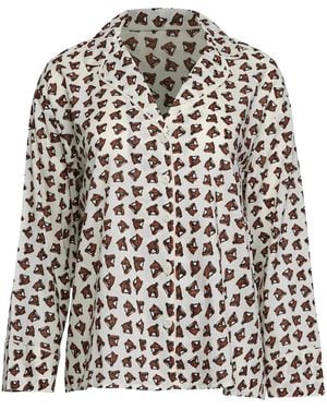 The Great Patterned Blouse - White