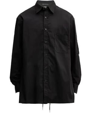 Y-3 Buttoned Pocket Shirt - Black