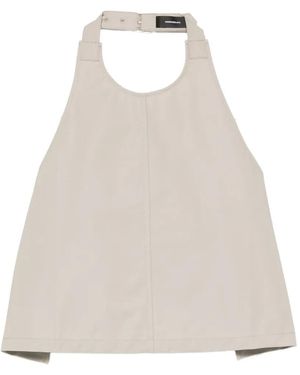 Wardrobe NYC Haut Clean À Dos Ouvert - Natural