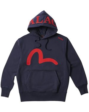Palace X Evisu Seagull パーカー - ブルー