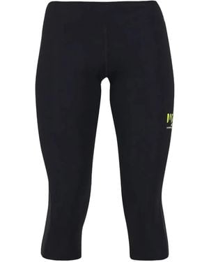 Karpos Mesh-Panel Cropped Leggings - Blue