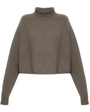 Lisa Yang Cathie Turtleneck Sweater - Brown