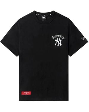 KTZ Yankees ロゴ Tシャツ - ブラック