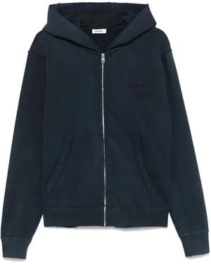 Sandro Sudadera con capucha y parche del logo - Azul