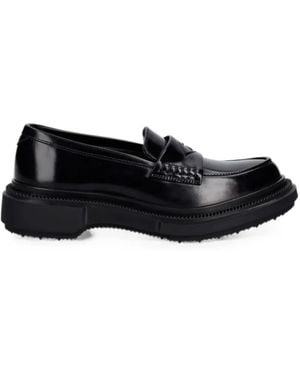 Adieu Chunky-Sole Loafers - Black