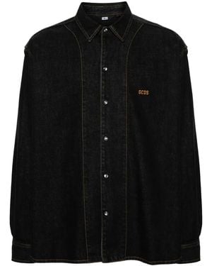 Gcds Wirdo Shirt - Black
