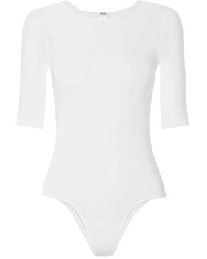 Wolford Half-Sleeve Body - White