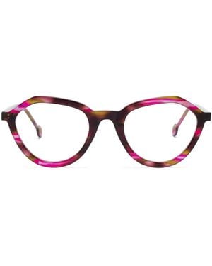 L.A. EYEWORKS Niffer Brille - Braun