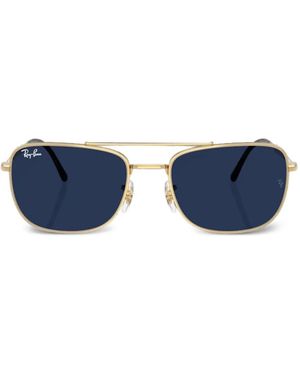 Ray-Ban Rectangle-Frame Transition-Lenses Sunglasses - Blue