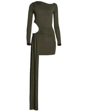 Axel 113 Tyla Long-Sleeve Mini Dress - Black