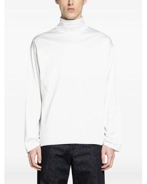 The Row Karel Turtleneck Top - White