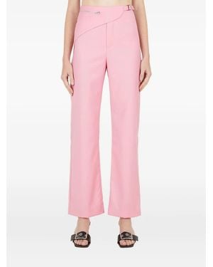 Wynn Hamlyn Saddle-Wrap Pants - Pink
