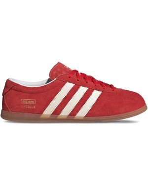 adidas Gazelle Lo Pro Suede Trainers - Red