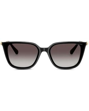 Swarovski Crystal-Embellished Sunglasses - Black