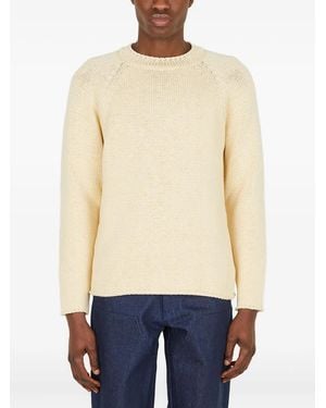 Sky High Farm Jersey Bordado Con Cuello Redondo - Azul
